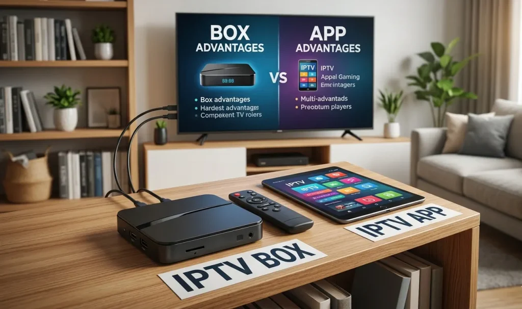 IPTV BOX VS IPTV APP