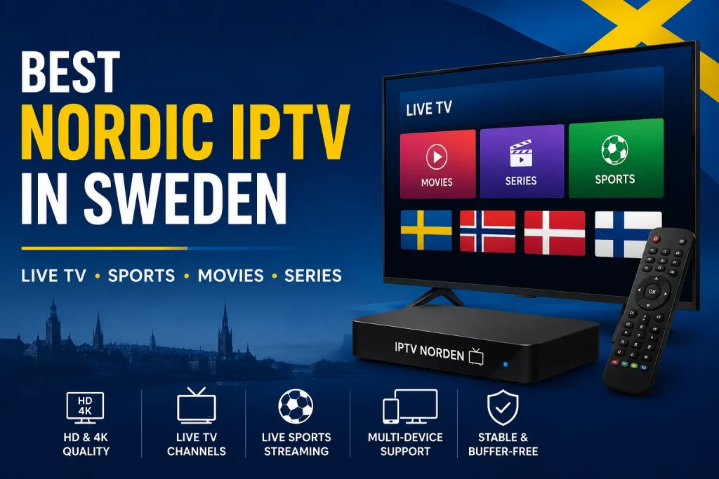 Bästa Norden IPTV i Sverige