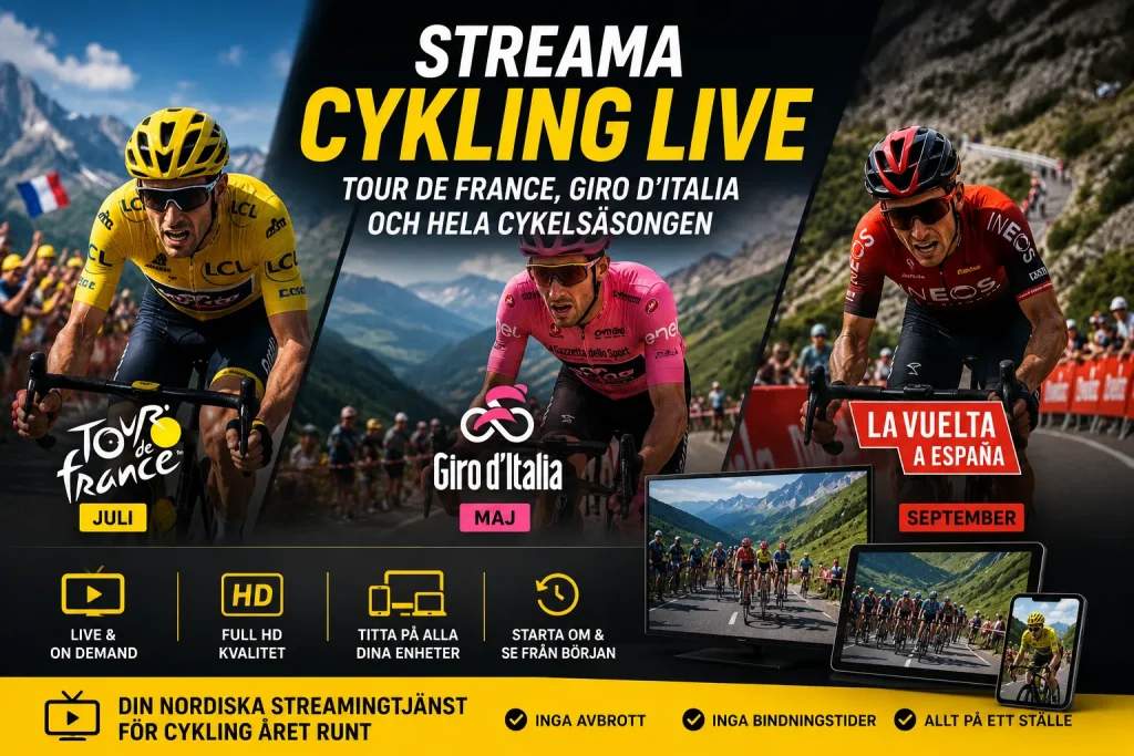 Cykling Live Streaming