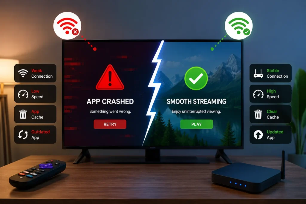 Streaming Apps Crash