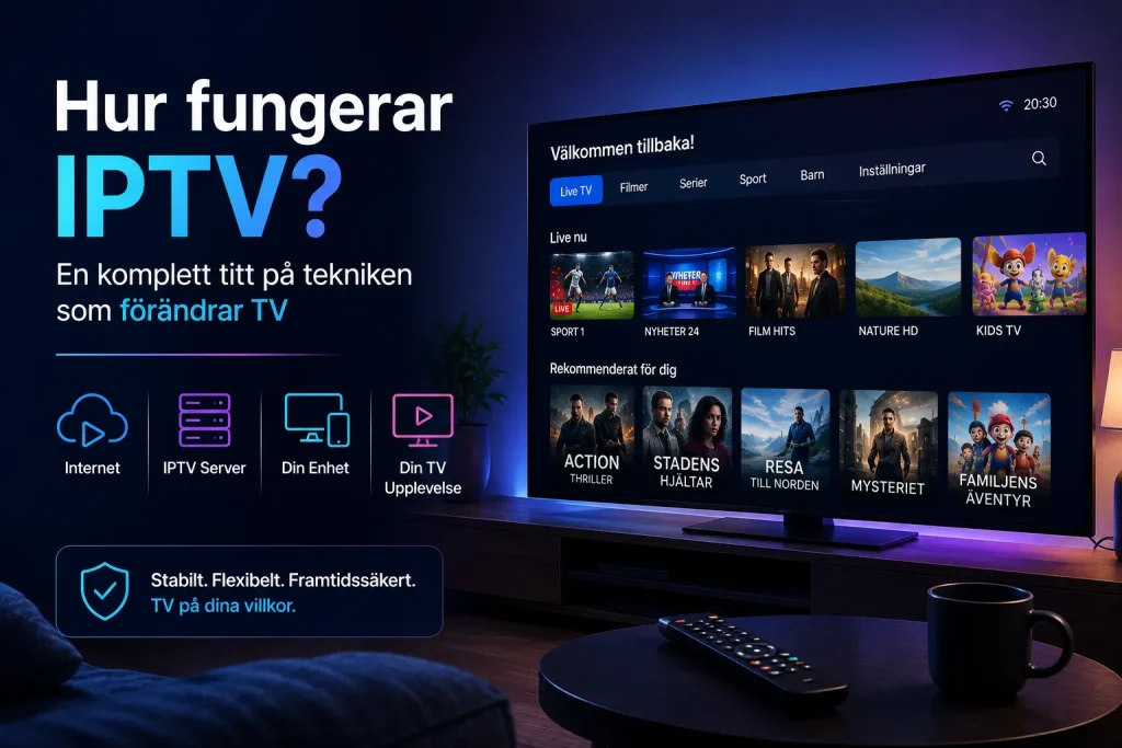 Hur fungerar IPTV En komplett titt på tekniken som förändrar TV